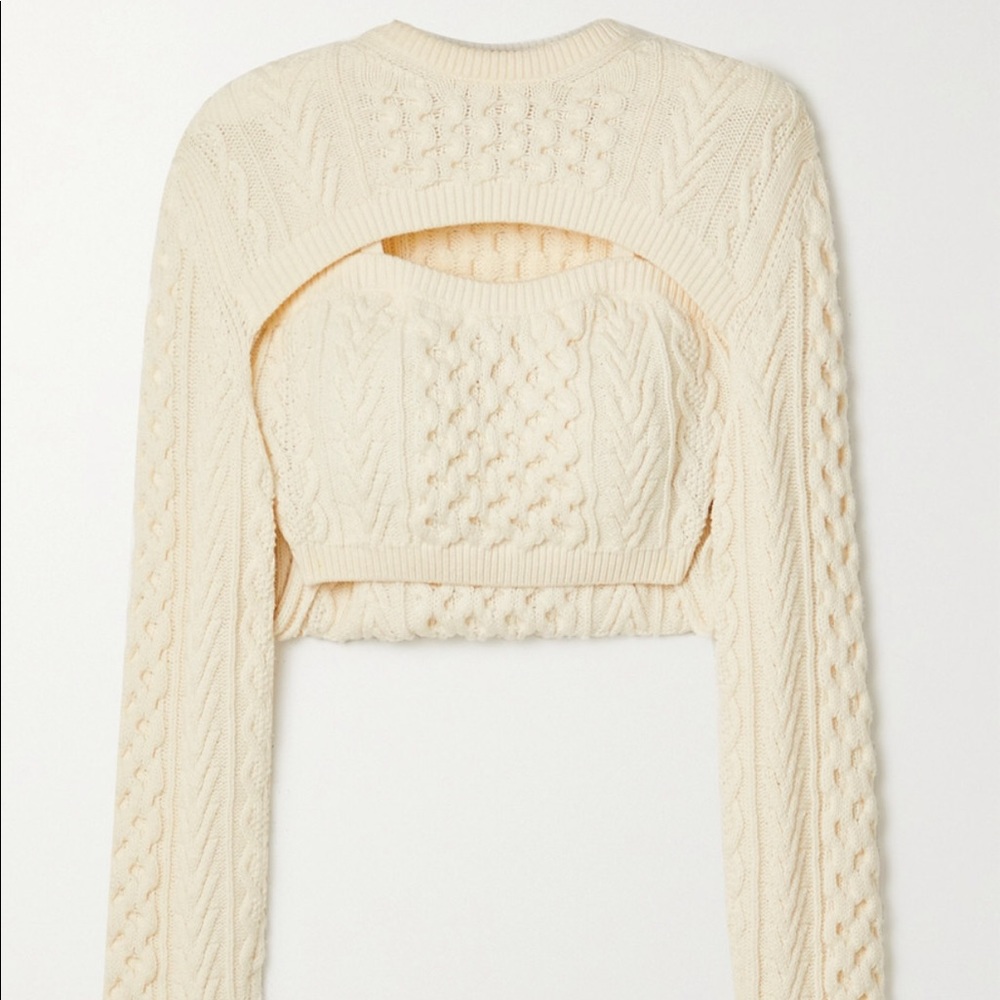 Rosie Assoulin 
Thousand in One Ways sweater